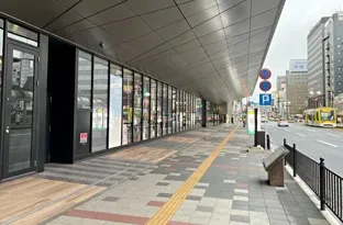 画像：市電 天文館通からのアクセス