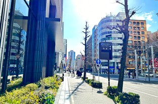 画像：地下鉄 栄駅からのアクセス