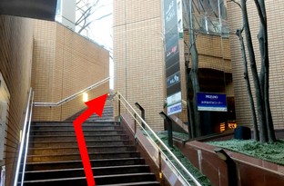 画像：地下鉄 伏見駅からのアクセス