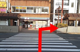 画像：西鉄 久留米駅からのアクセス