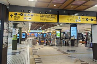画像:近鉄奈良駅からのアクセス