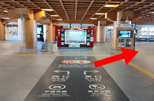 画像:JR奈良駅からのアクセス