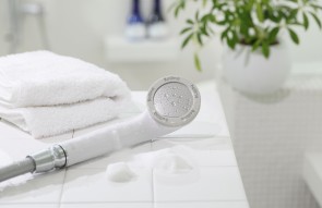 画像：肌表面温度の上昇率が高いシャワーヘッド