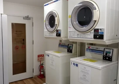 画像:コインランドリー