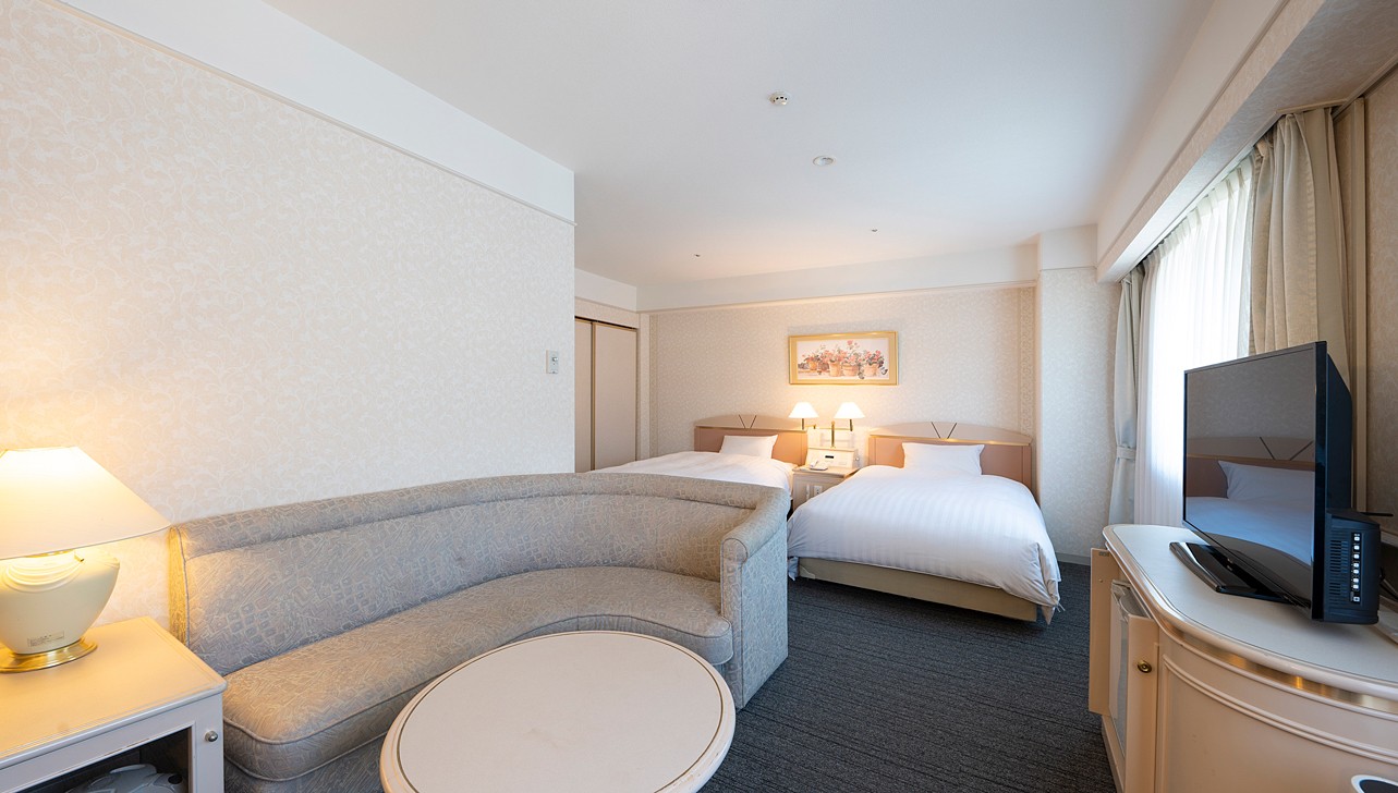 写真：デラックスツインルーム