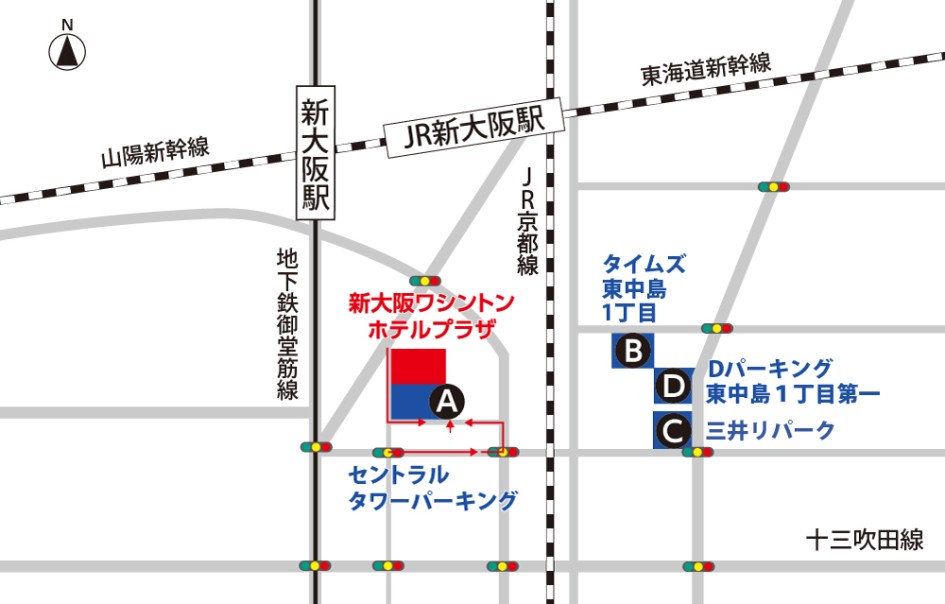 画像:駐車場マップ