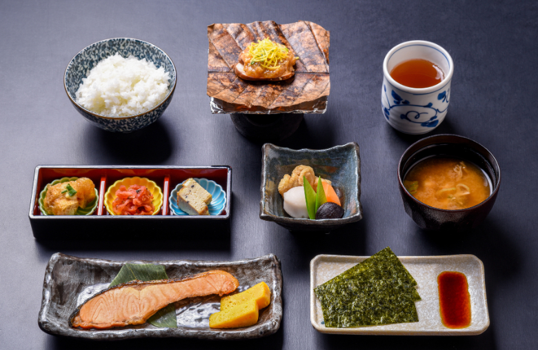 画像：和朝食