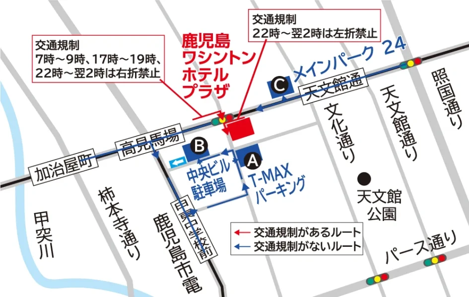 画像：駐車場マップ