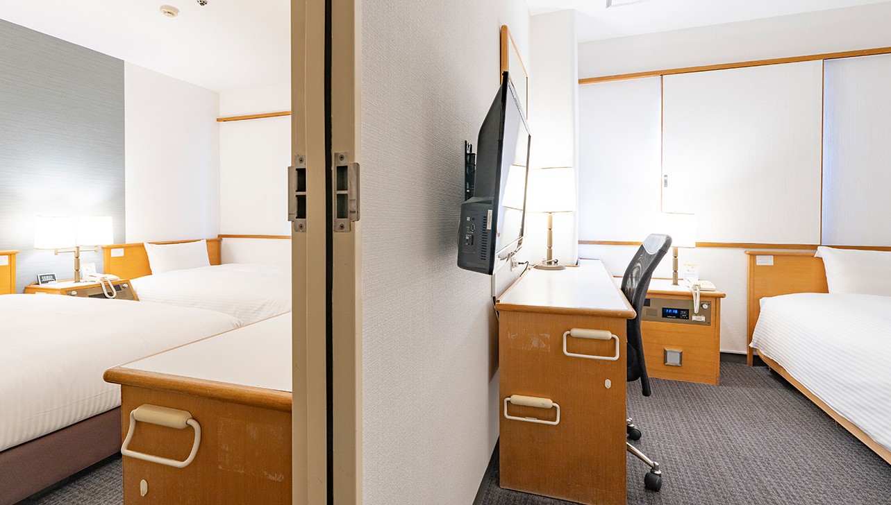 画像：コネクティングルーム