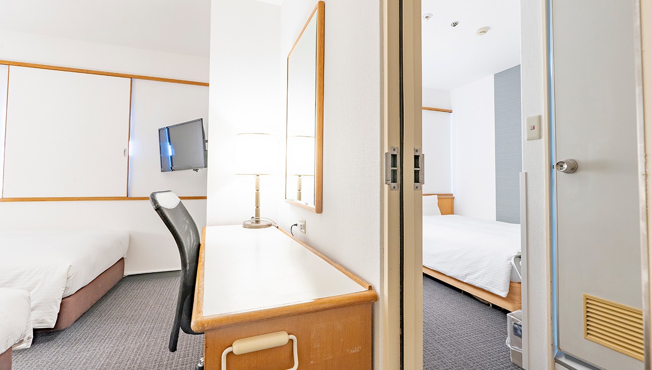 画像：コネクティングルーム