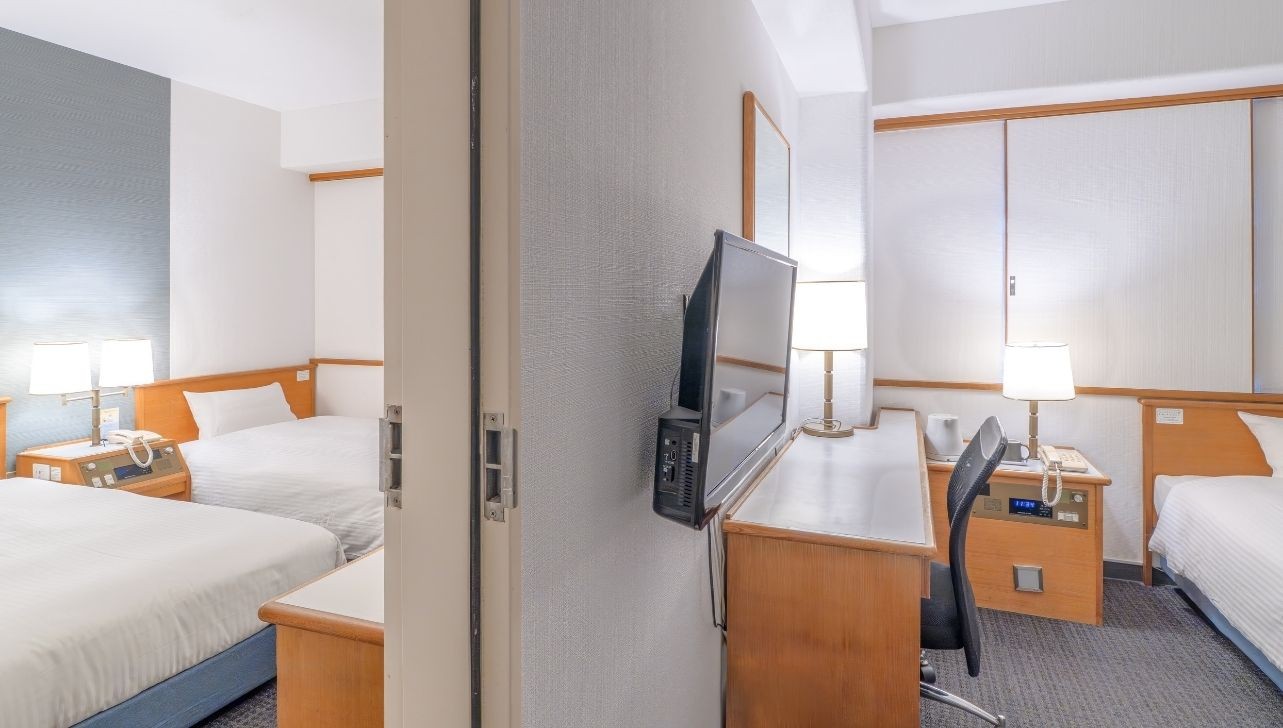 画像：コネクティングルーム