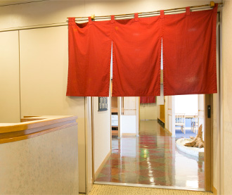 Breakfast hall