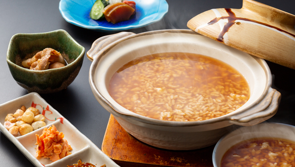 Tea Porridge set menu