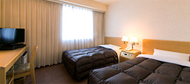 Spacious guestroom