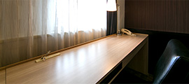 Wide desk