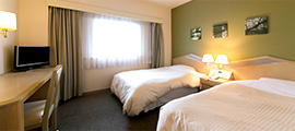 Spacious guestroom