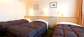 Spacious guestroom